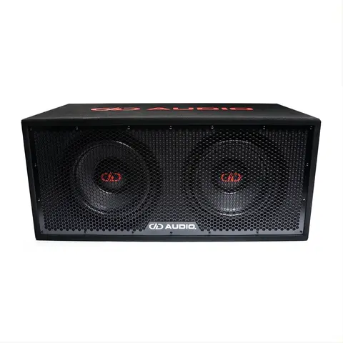 DD Audio LE-512.2a-D4 2x12" Basskasse Dobbel basskasse 512e-D4 1400/4200W 43kg