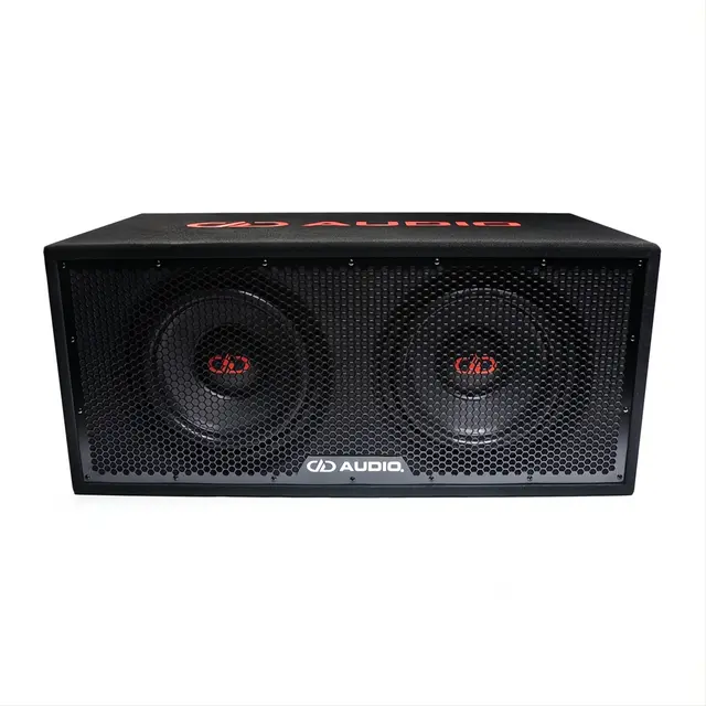 DD Audio LE-512.2a-D4 2x12" Basskasse Dobbel basskasse 512e-D4 1400/4200W 43kg 