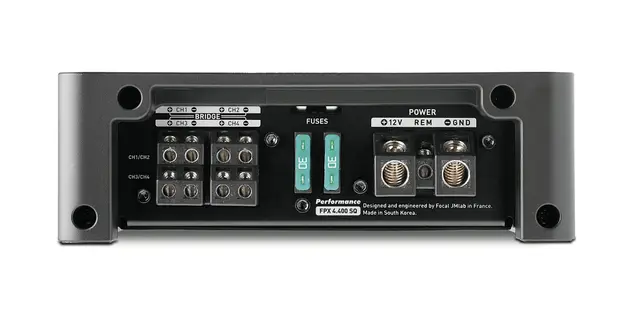 FOCAL FPX 4.400SQ Forsterker 4 kanaler 4x100W 2ohm 