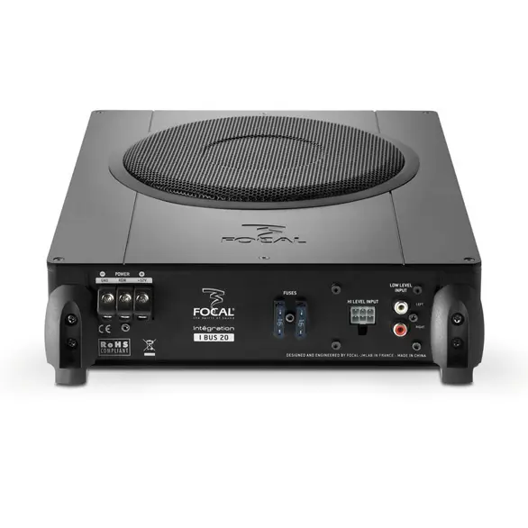 FOCAL iSUB20 aktiv bass - testvinner Aktiv bass Plug & Play kasse med 8" bass 