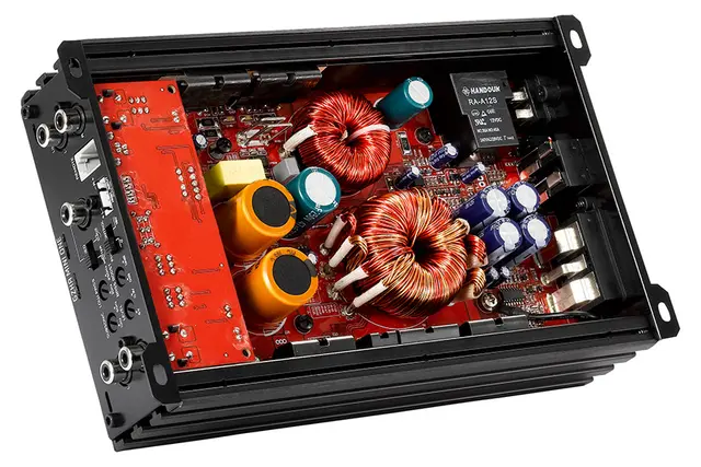 Ground Zero GZHA Mini ONE, 630W RMS @ 1 Hydrogen monoblokk med auto on/off 