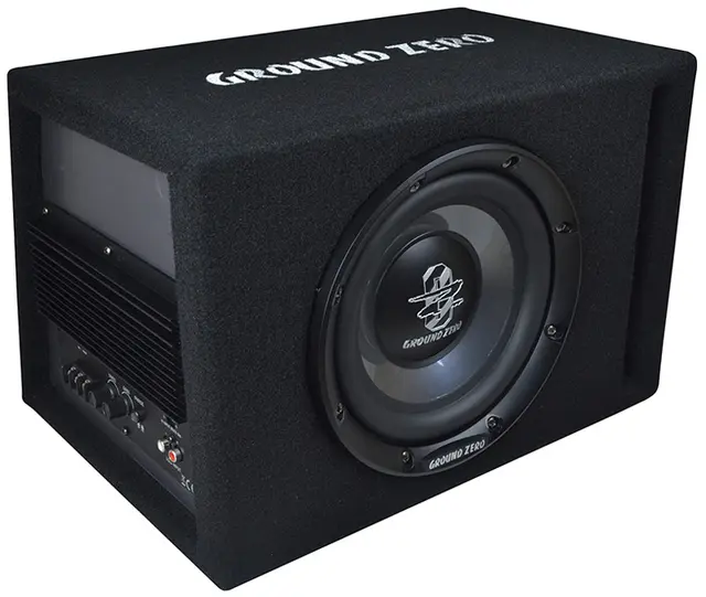 Ground Zero Aktiv bass GZIB 200XBR-ACT Iridium 8" aktiv bass auto on/off 100W 