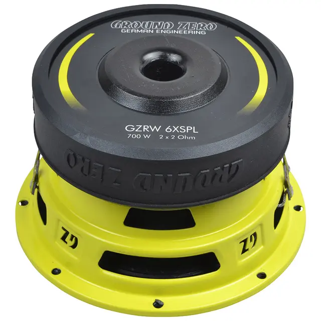 Ground Zero GZRW 6XSPL Radioactive 6.5"  SPL Subwoofer 