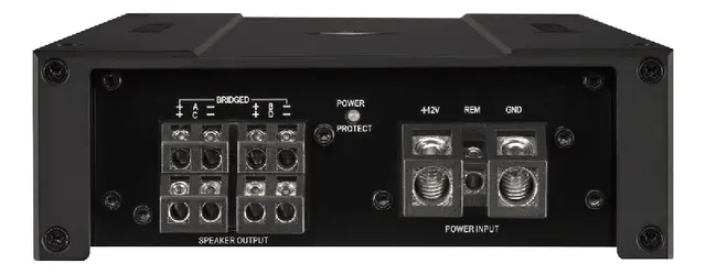 HELIX M FOUR 4x100W RMS 4 kanals klasse D forsterker med høynivå 