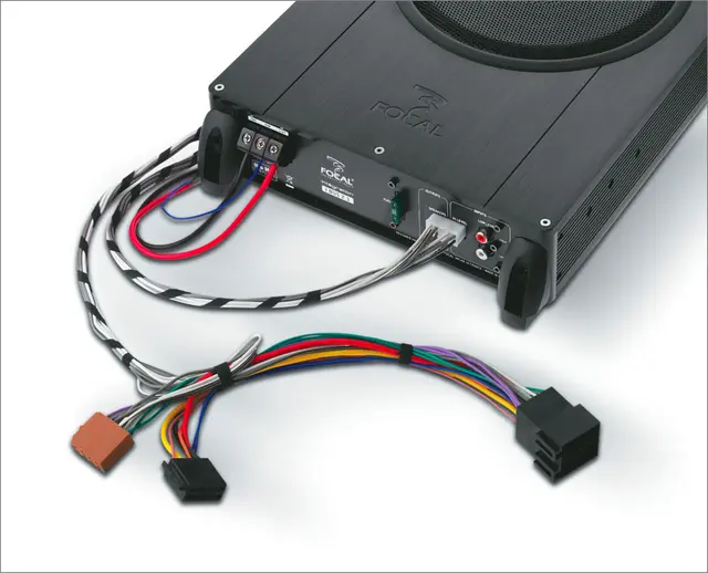 FOCAL iSUB2.1 aktiv bass - testvinner Aktiv 8" med 2 kanals effektforsterker 