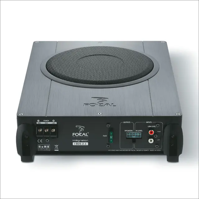 FOCAL iSUB2.1 aktiv bass - testvinner Aktiv 8" med 2 kanals effektforsterker 