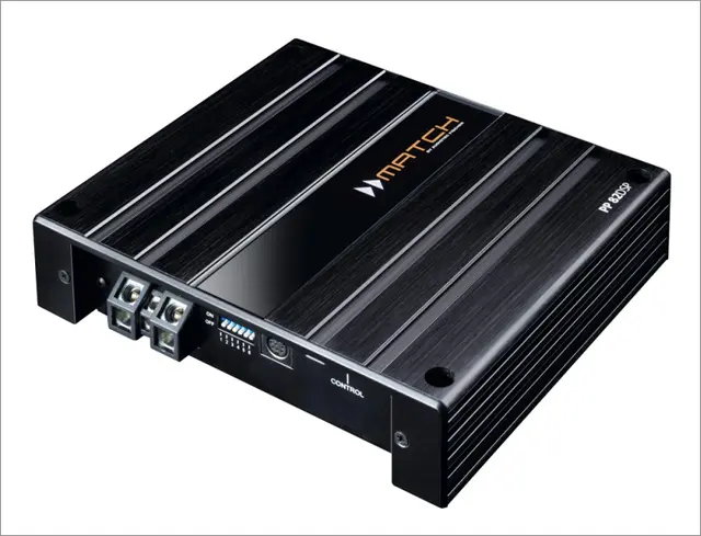 MATCH PP86DSP 8x70W kanals Plug&Play High End DSP forsterker i lite format 