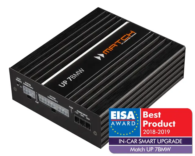 MATCH UP 7BMW Lydoppgradering BMW Hifi 