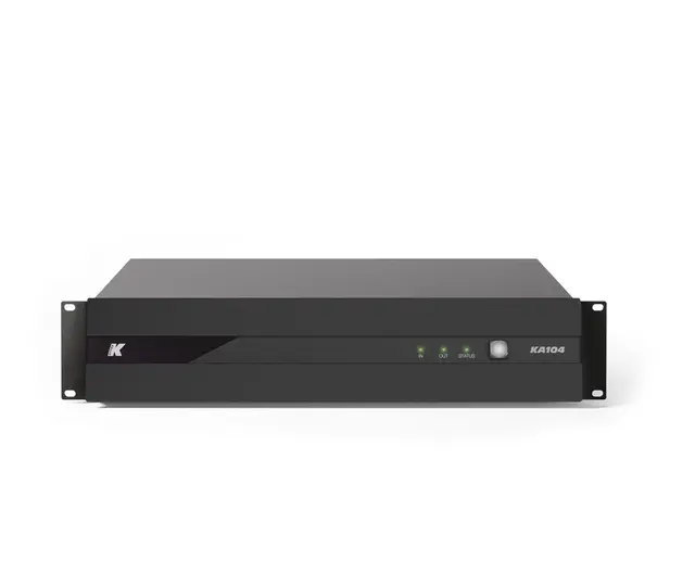 K-Array KA104 4x2500W @4Ohm DSP Klasse-D, profesjonell forsterker 