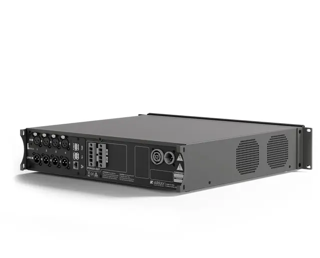 K-Array KA104 4x2500W @4Ohm DSP Klasse-D, profesjonell forsterker 