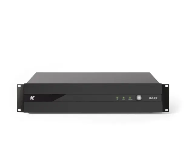 K-Array Kommander KA34 4x 750W Forsterker med DSP, Dante™ Ready 