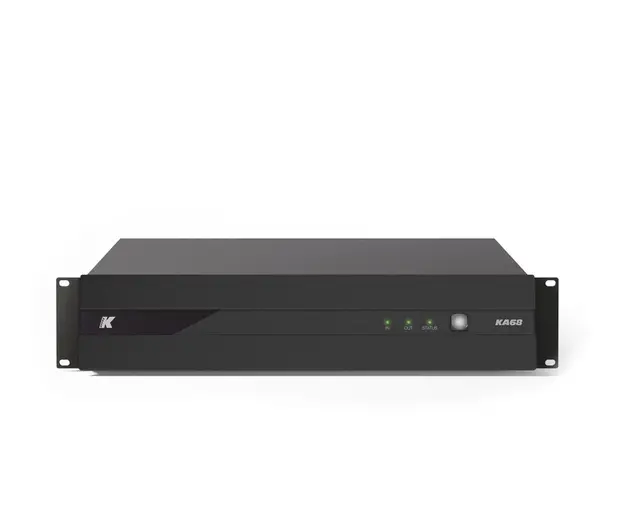 K-Array KA68 8 x 750W @ 4 Ohm DSP Klasse-D, profesjonell forsterker 