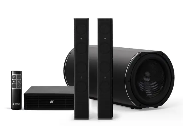 K-Array Azimut Professional Sound System Black, Bluetooth, WiFi, Spotify connect 