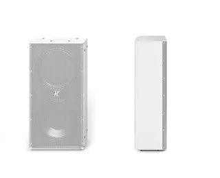 K-Array Domino KF26 White Full range stainless steel 6" 8-32Ohm