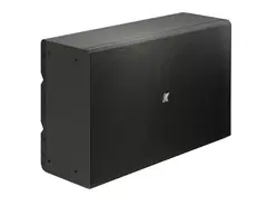 K-Array KU210B 2x10" passiv subwoofer Ultra-slank og plasseringsvennlig 2x8Ohm