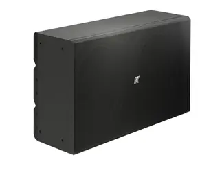 K-Array KU210B 2x10" passiv subwoofer Ultra-slank og plasseringsvennlig 2x8Ohm