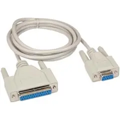 ACT Nullmodemkabel Seriell -  1,8 m DB9 Hun - DB9 Hun