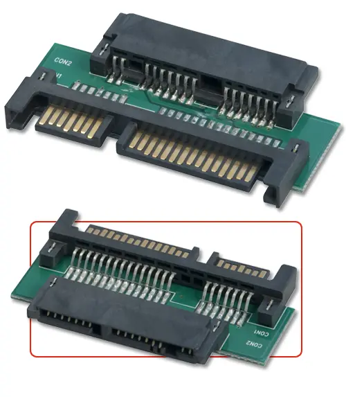 Lindy Adapter Micro SATA > SATA Micro SATA HDD/CD/DVD 3.3V0.8A 