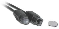 Lindy Audiokabel Digital -  0,5 m Fiberoptisk - S/PDIF TOSLINK®