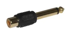 Lindy Adapter RCA - 1/4" Mono RCA Hun/Female - 1/4" Mono Han/Male