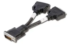 Lindy Adapter DMS59 - 2xDVI-I Overgang 2xDVI-I Female - DMS59M