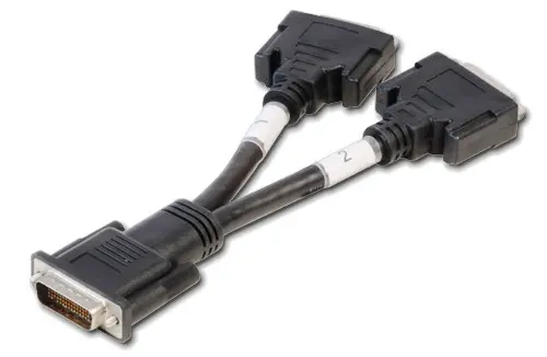 Lindy Adapter DMS59 - 2xDVI-I Overgang 2xDVI-I Female - DMS59M 