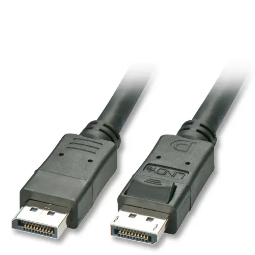 Lindy DisplayPort Kabel - 15 m DP1.1 HD 1600p Sort 