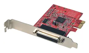Lindy PCI Express 4xSerieport 4 Stk RS232 9-Pin 