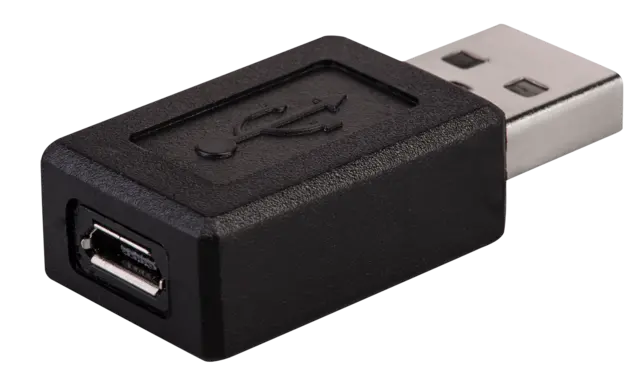 Lindy Adapter USB2 MicroB Hun - A Han Adapter USB 2.0 