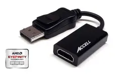 Accell Adapter DisplayPort > HDMI Aktiv Videokilde: DisplayPort 1.1 Eyefinity