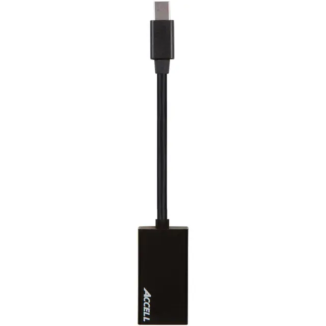 Accell Adapter MiniDisplayPort > HDMI2 Videokilde: MiniDisplayPort 1.2 