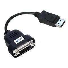 Accell Adapter DisplayPort > DVI Aktiv Videokilde: DisplayPort 1.1 Eyefinity