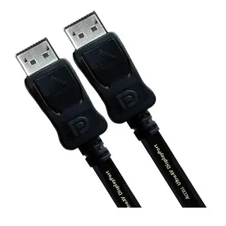 Accell DisplayPort Kabel -  2,0m DisplayPort Kabel Sort v. 1.2