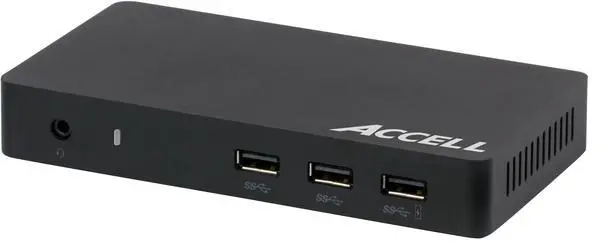 Accell DisplayLink Docking USB3 HDMI DP 3xUSB3 1xIP 1xAudio 