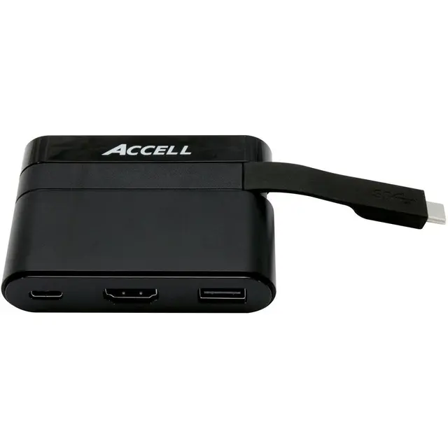 Accell Docking Station USB-C Mini HDMI2 USB2 USB-C 