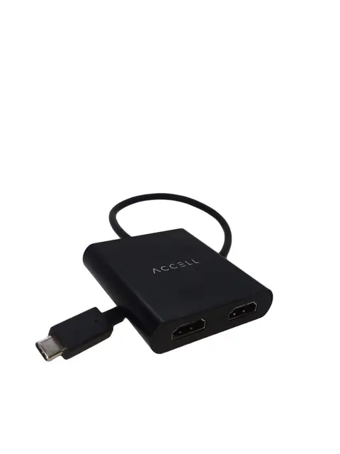 Accell USB-C > 2 x HDMI 1.4 MST Hub USB-C 4K@30Hz HDMI 1.4b 