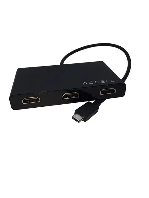 Accell USB-C > 3 x HDMI 1.4 MST Hub USB-C 4K@30Hz HDMI 1.4b 