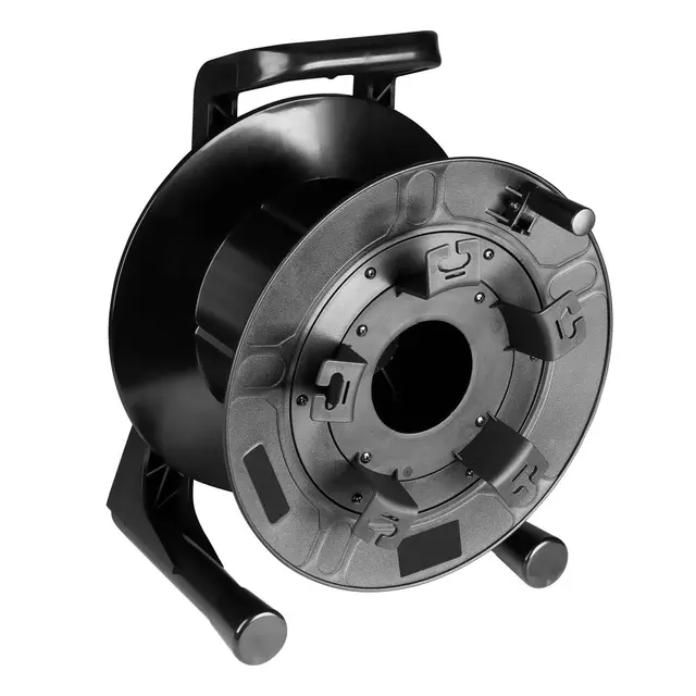 AH Lightweight Cable Drum Brems, Avtagbar kabelguide, Sort 