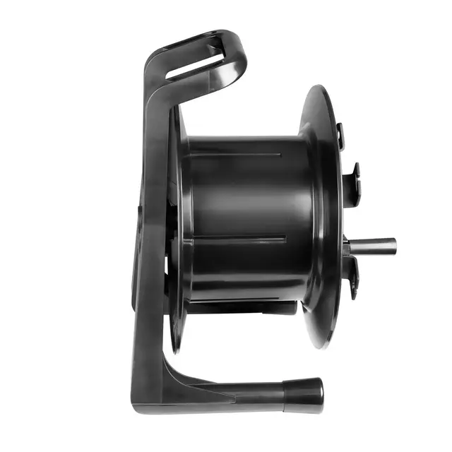 AH Lightweight Cable Drum Brems, Avtagbar kabelguide, Sort 