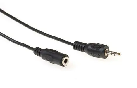 ACT Audiokabel 3,5mm -  3,0 m Skjøt 3,5mm - 3,5mm skjøtekabel 