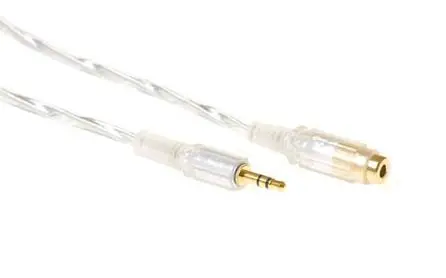 ACT Audiokabel 3,5mm -  2,0 m Skjøt HQ 3,5mm - 3,5mm skjøtekabel 