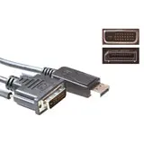 ACT DisplayPort - DVI Kabel -  1,8 m Videokilde: DP++ 