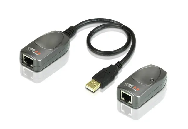Aten Extender USB2 Tx/Rx 1xTP Max 60 m 