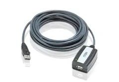 Aten USB2 Kabel A-A -  5,0 m Aktiv skjøt Extender Aktiv skjøtekabel