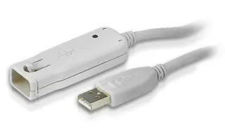 Aten USB2 Kabel A-A - 12 m Aktiv skjøt Extender Aktiv skjøtekabel