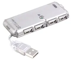 Aten HUB 4-port USB2 Power Mini Med Strømforsyning