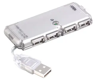 Aten HUB 4-port USB2 Power Mini Med Strømforsyning