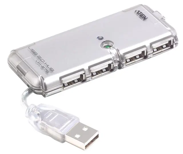 Aten HUB 4-port USB2 Power Mini Med Strømforsyning 