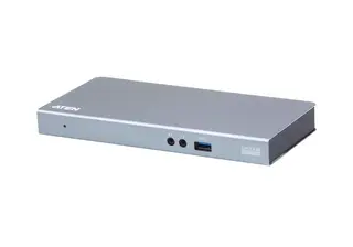 Aten USB-C Multiport Dock m Strømlading 4K USB-C LAN DP HDMI Audio og 3xUSB 3.1