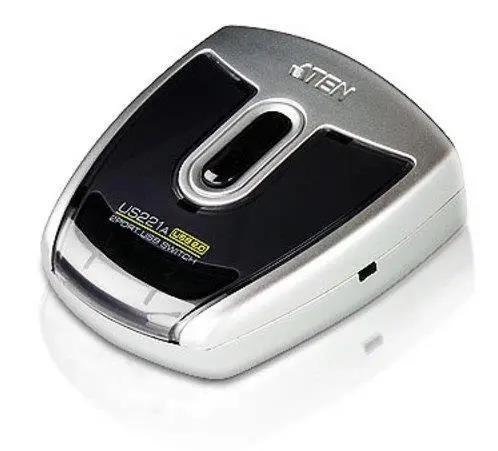 Aten Switch 2x1 USB2 2 Datamaskiner deler 1xUSB 
